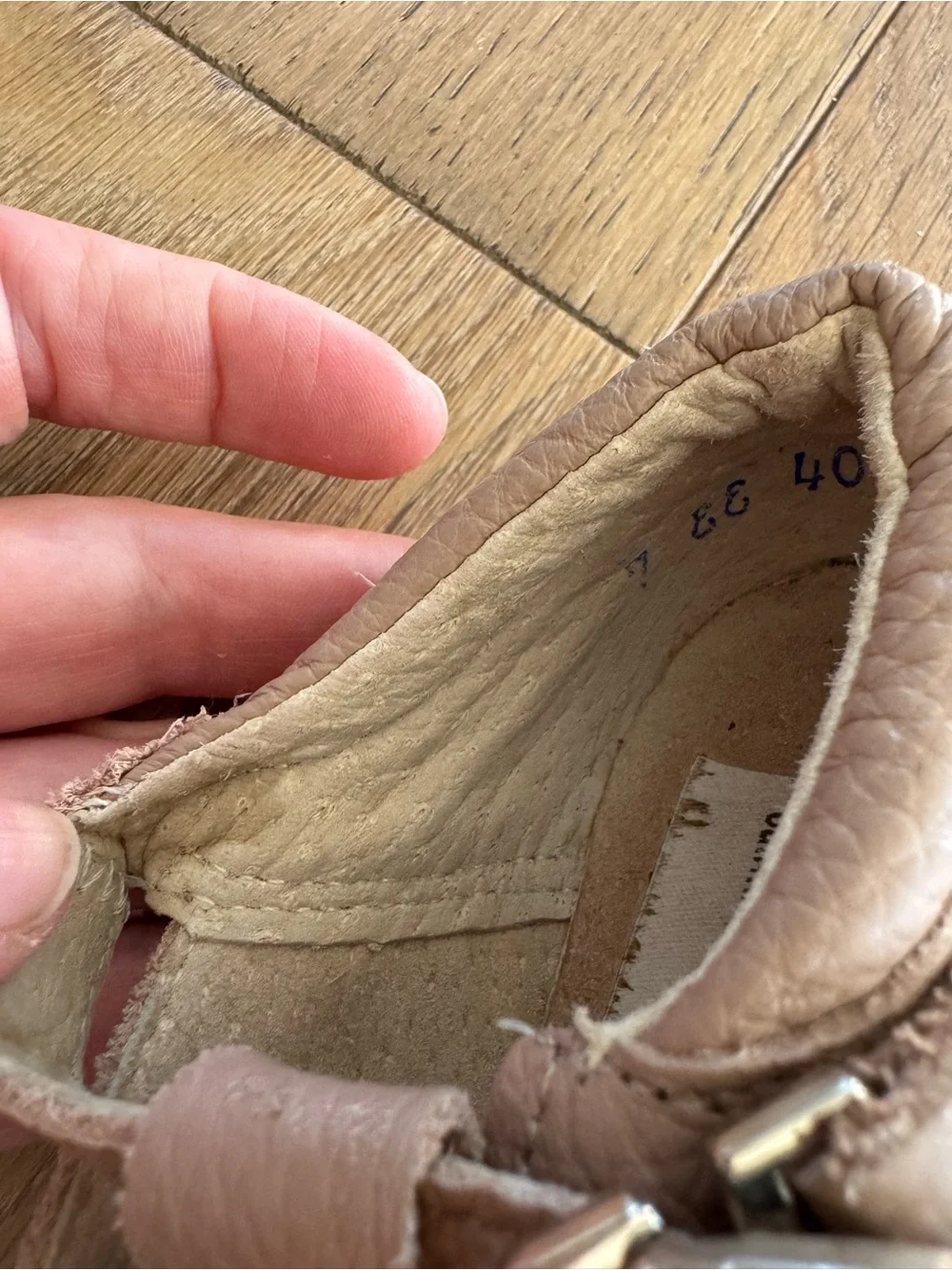 Mon Petit Mary Jane Nude Pink Kids Dress Shoes Size Toddler 7